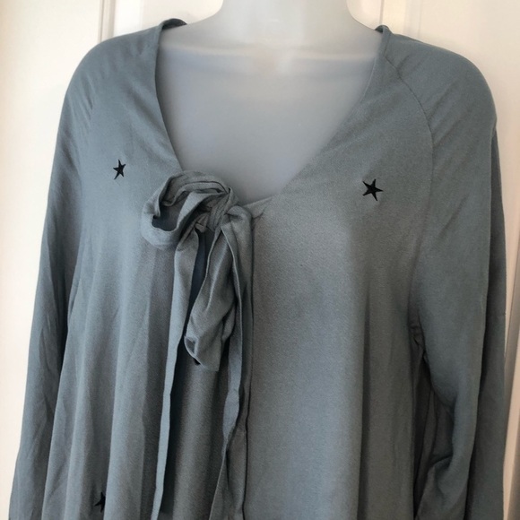 Wildfox Couture Revolve Scattered Star Embroidery Mini Dress - Picture 10 of 14